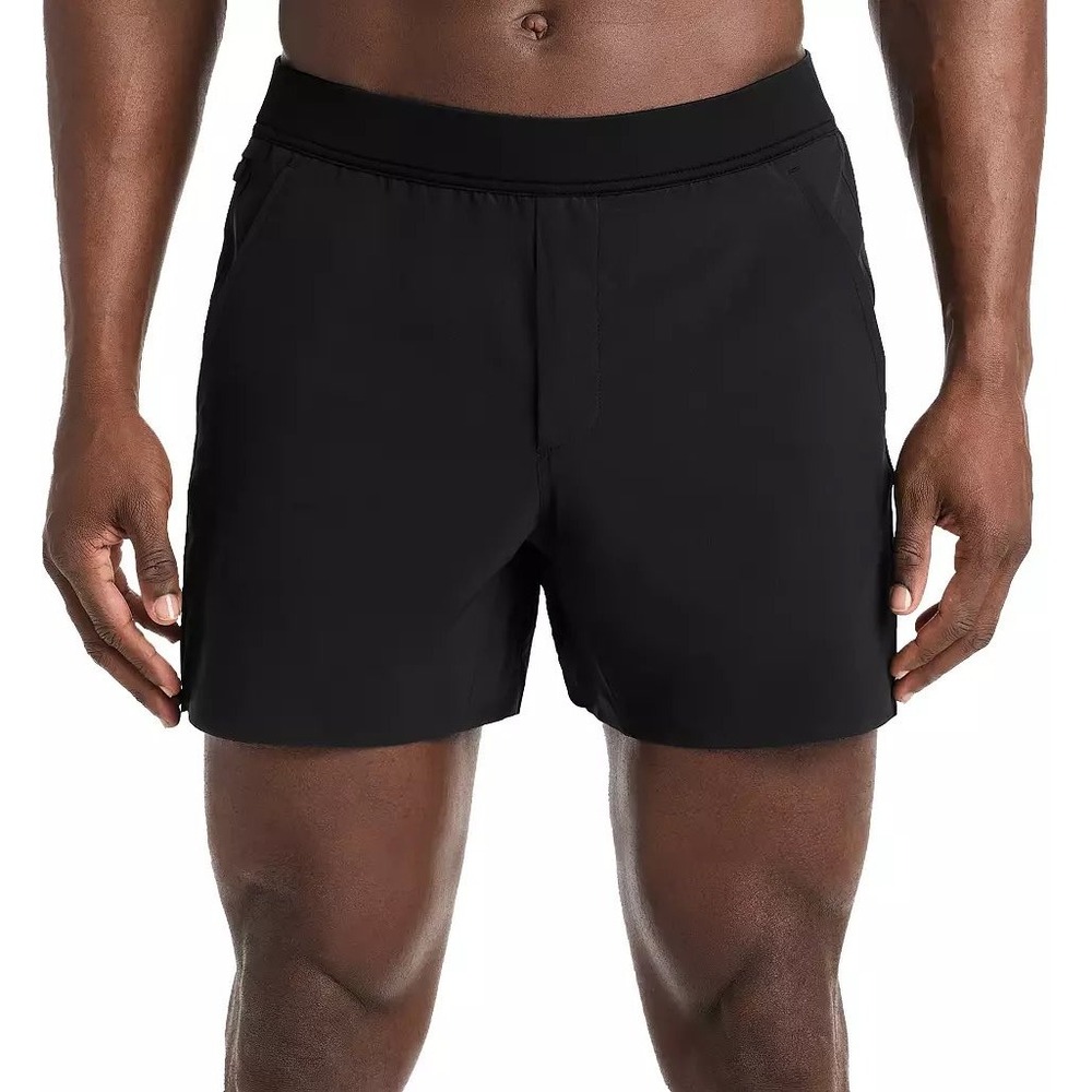 Ten Thousand Men's Interval 5" Lined Short Black size Large NWT ($78 Retail)